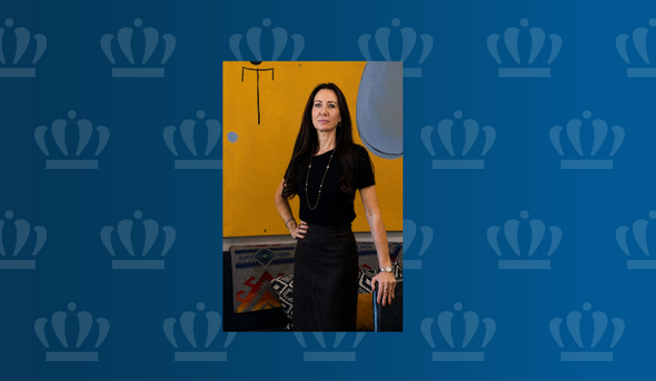 Nicole Crawford with background