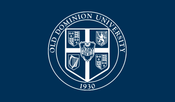 Old Dominion University seal blue 1930