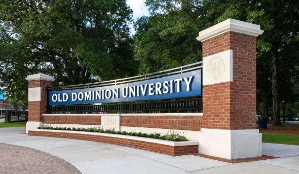 Old Dominion University sign