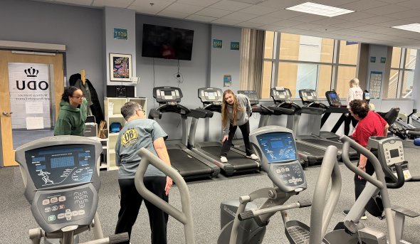 service-learning fitness class 