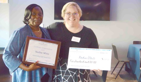 Nadine White receives award 2023