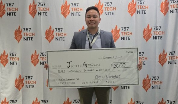 A photo of Justin Geonzon.