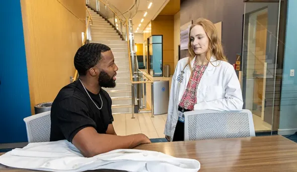 Joseph Thomas and Annalee Holstege