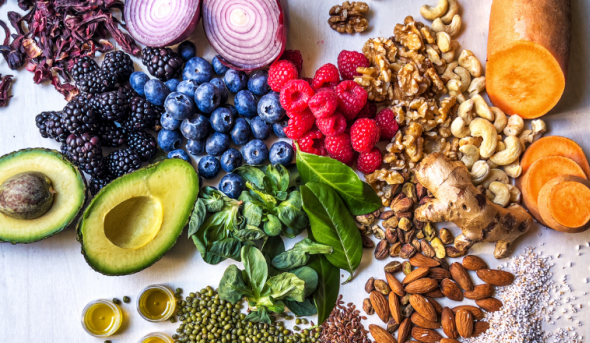Fruits and vegetables
