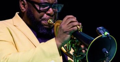 Duane Squire Smith playing piccolo. 