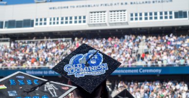 Photo of a grad cap.