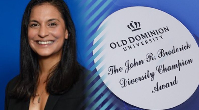Dr. Natalie Edirmanasinghe and the John R. Broderick Diversi
