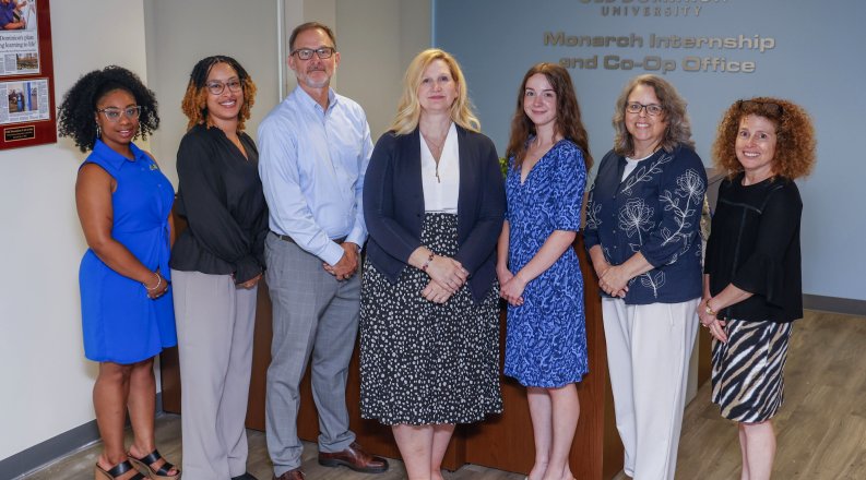 Employees of the Monarch Internship & Co-Op Office