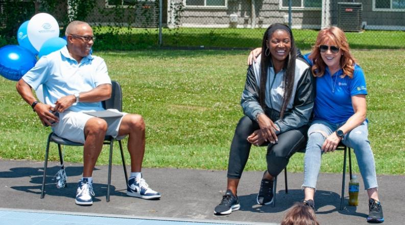 nancy-liberman-and-jay-harris-dedicates-basketball-court-to-