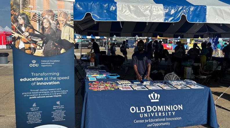 CEIO stand at the Oceana Airshow