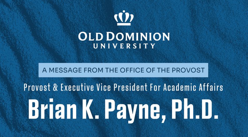 banner for Provost messages