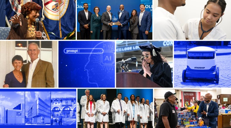 Collage of photos from 2025