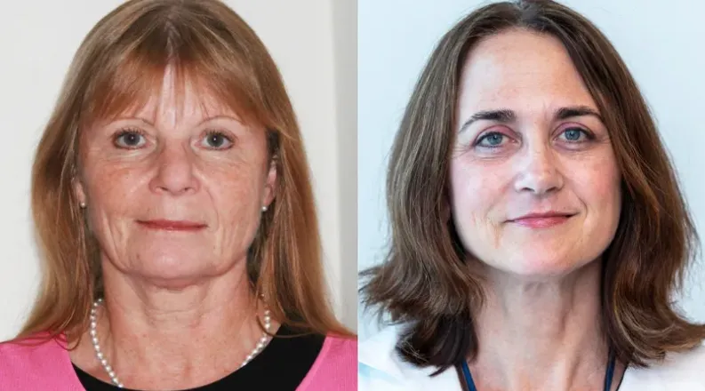 Judith Taylor-Fishwick and Alice Roberts, MD, PhD