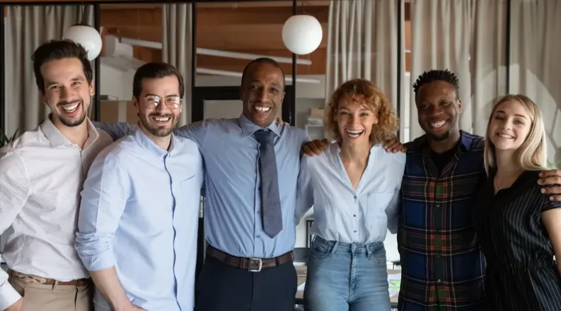 Group of young people