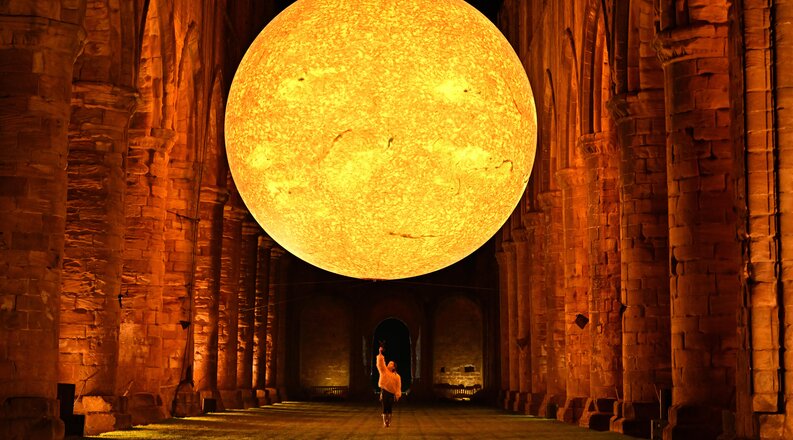 Barry Art Museum's Helios by Luke Jerram