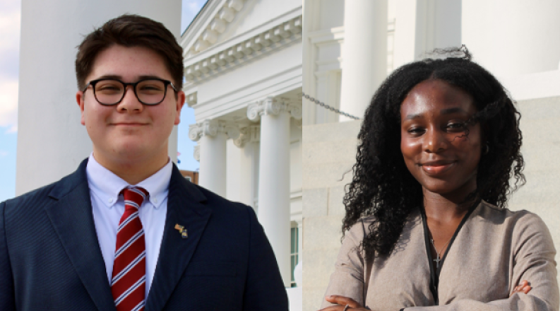 Matthew and Eugenia on capitol hill.