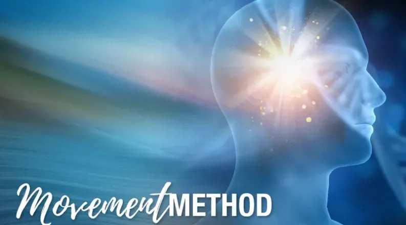 The words Movement Method on top of an illustrated graphic o