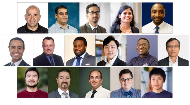 new engineering faculty members