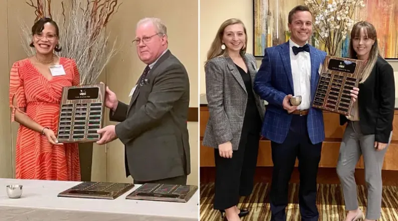 VAPA Award winners get their plaques