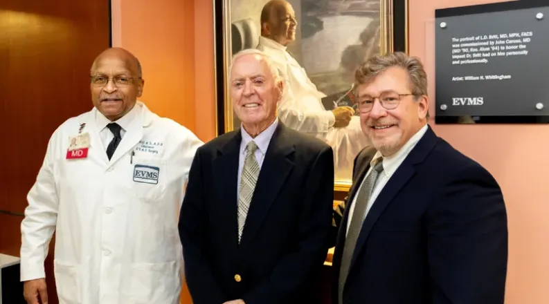 L.D. Britt, William Whittingham and John Caruso