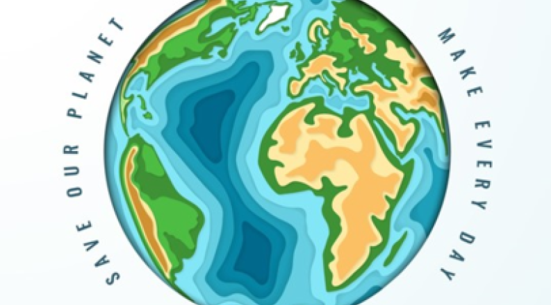 Earth Day globe