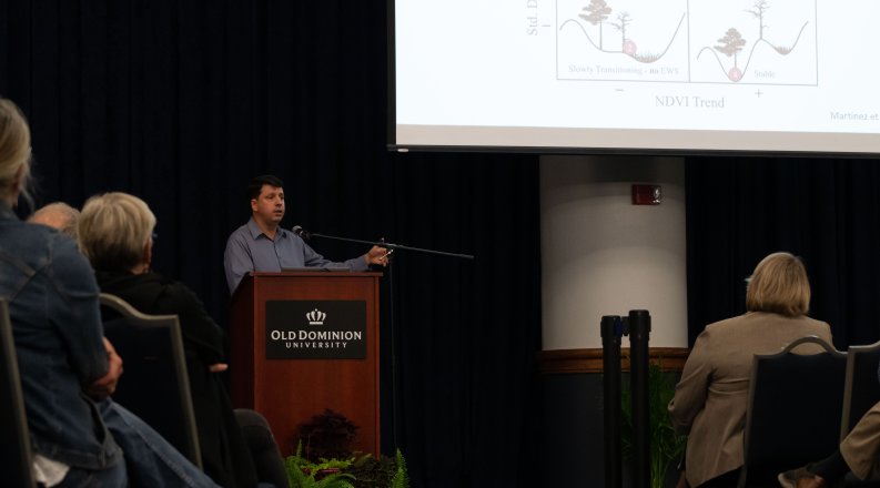 ODU Department of Biological Sciences hosts lecture series on ghost forests