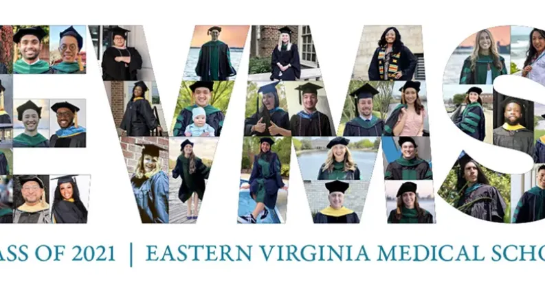 student pics in EVMS letters