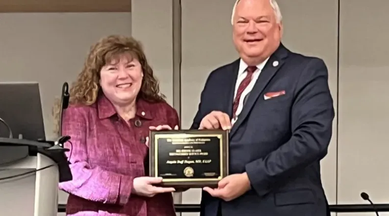 Angela Hogan and Todd Mahr