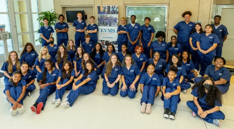 2023 Health Sciences Academy students