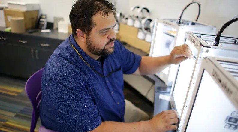 MICO Student conducting research