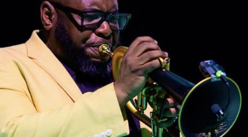 Duane Squire Smith playing piccolo. 