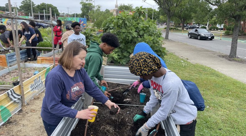 Teens with a Purpose Garden