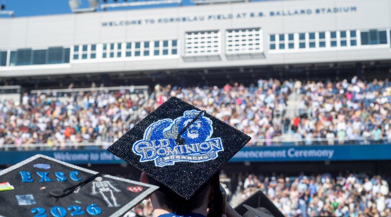 Photo of a grad cap.