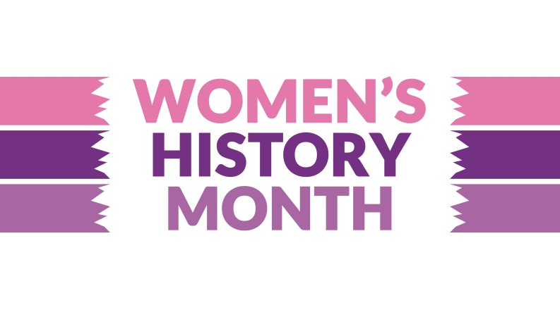 women's history month banner