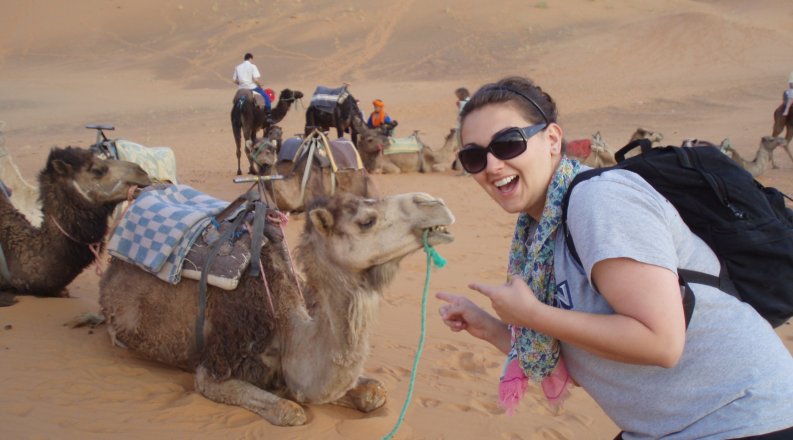 ODU student in Morocco
