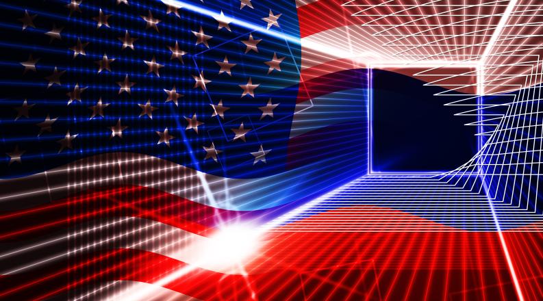 Election Hacking Russian Espionage Attacks 3d Illustration