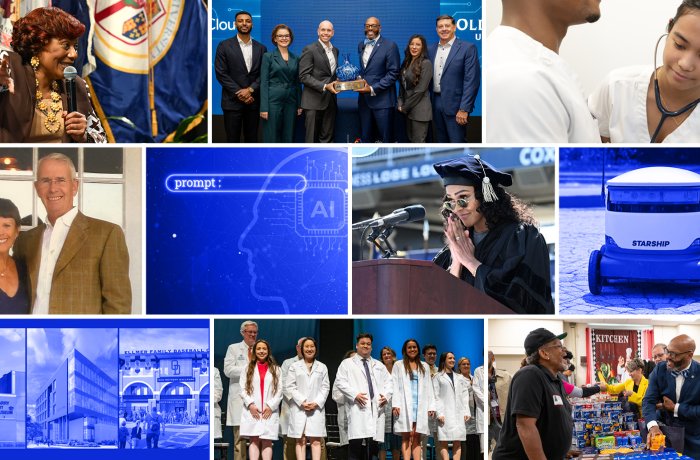 Collage of photos from 2025