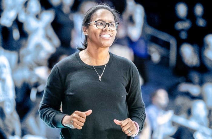 Woman at Chartway Arena