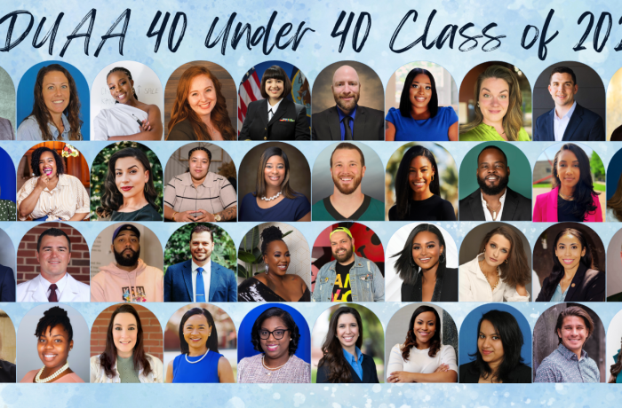 Collection of headshots of ODU's 40 Under 40 Class of 2024