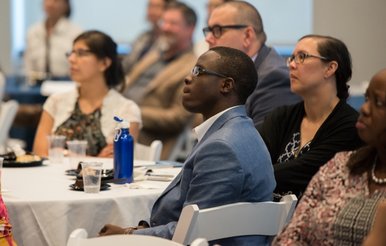 Students in Thought During Guest Scholar