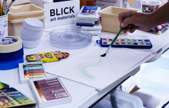 Art Therapy Visual Conversations event.