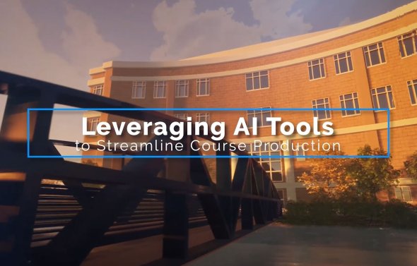 A virtual representation of Gornto Hall, the home of ODUGlobal on campus