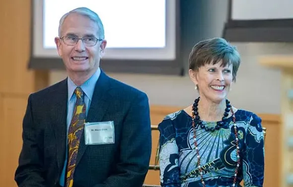 Macon and Joan Brock