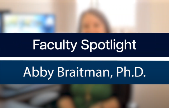 thumbnail for abby braitman faculty spotlight video