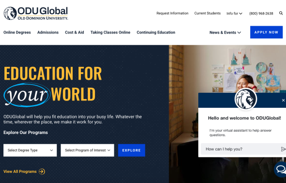 ODUGlobal homepage
