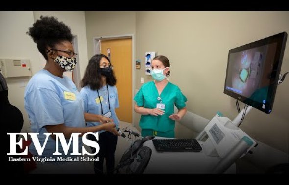 High School Students at EVMS Health Sciences Academy - Day 2, Simulation Center