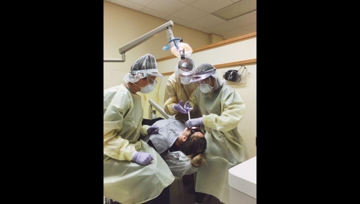 Dental hygienists administer anesthesia