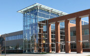 Exterior photograph of the Virginia Modeling, Analysis & Simulation Center building.