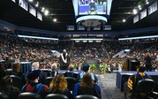 Jay Harris speaks to graduates