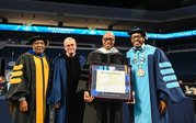 Jay Harris receives honorary degree